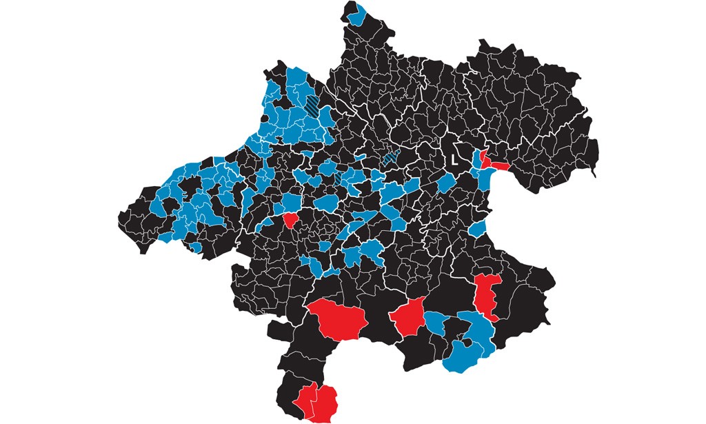 Oberösterreich Wahl Ergebnis Sprengel